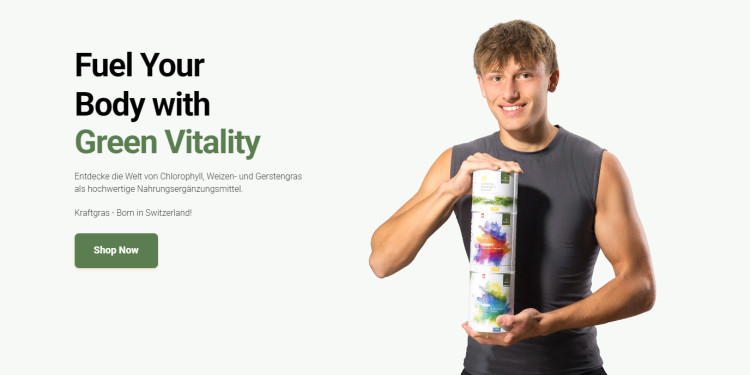 Kraftgras: Natural Superfood for New Energy and Vitality
