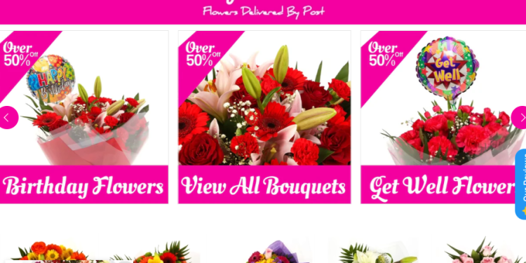 Bouquets By Post – Fresh, Hand-Tied Flowers Delivered Anywhere in the UK