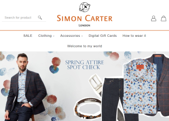 Simon Carter – British Menswear with a Touch of Whimsy