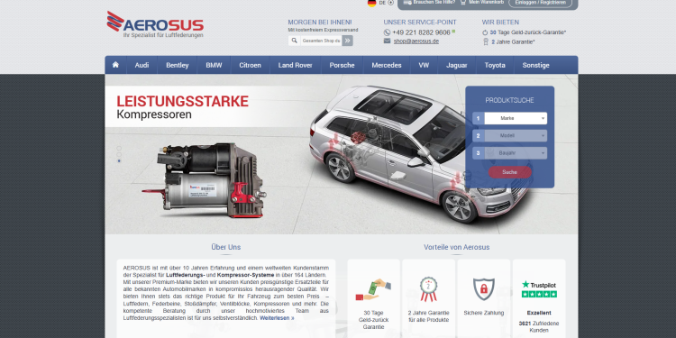 Aerosus: Premium Air Suspension for the Highest Standards in the Automotive Sector