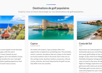 Des solutions pratiques pour les golfeurs avec greenfee365.com