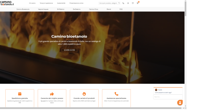 Stylish, Eco-Friendly, and Functional Heating Solutions with Camino Bioetanolo Fireplaces