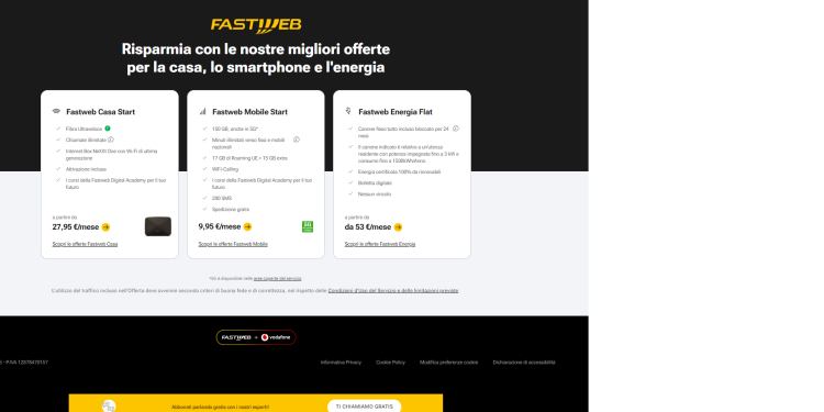 Connettività Senza Compromessi con Fastweb