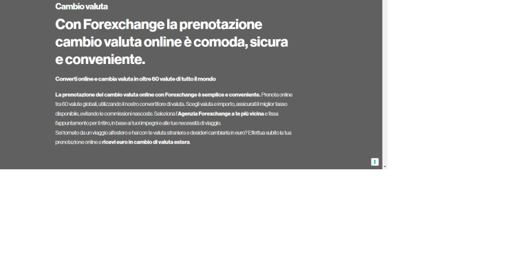 Viaggia in tranquillità e con comodità con Forexchange