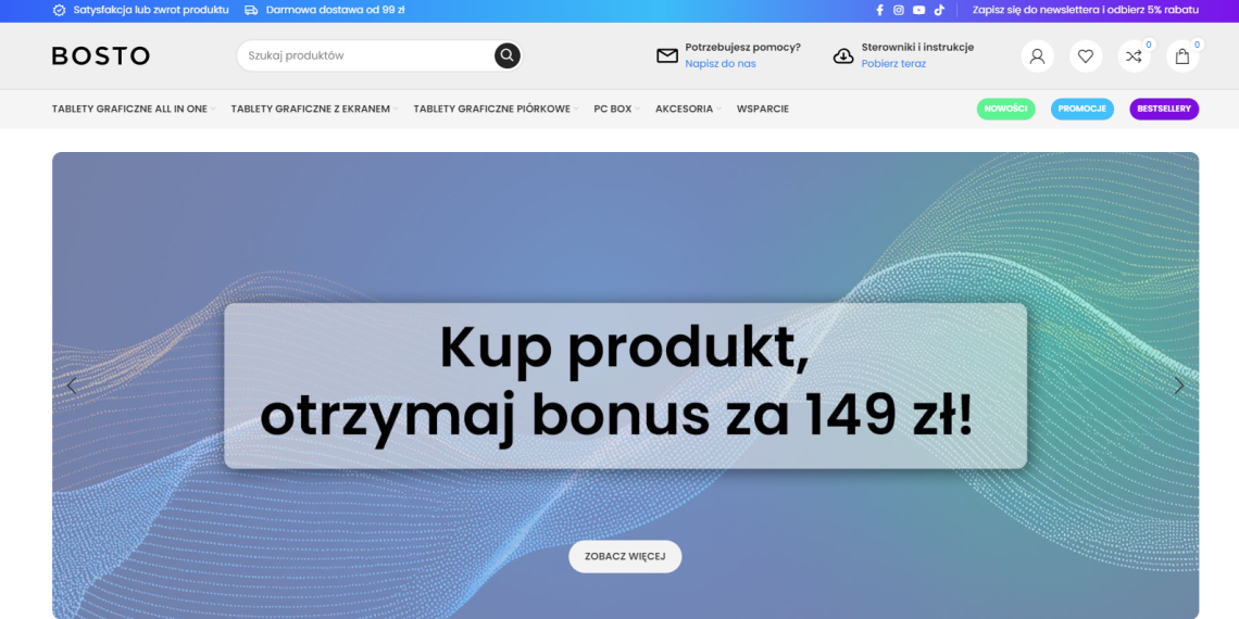 Bosto: Polski Sklep z Profesjonalnymi Materiałami Budowlanymi i Wyposażeniem dla Domu i Ogrodu
