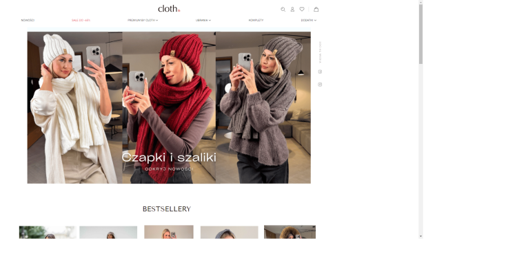 ClothStore: Polski Sklep z Modną Odzieżą i Akcesoriami dla Kobiet i Mężczyzn