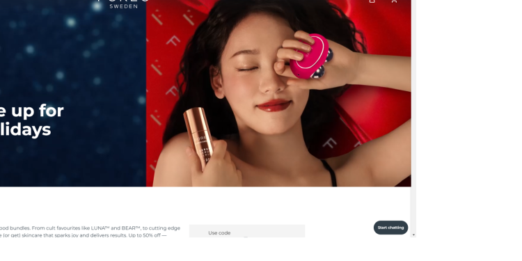 Strahlende Haut und gepflegtes Wohlbefinden mit Foreo.com