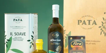 Olio extravergine d’oliva di qualità con Olio Pata