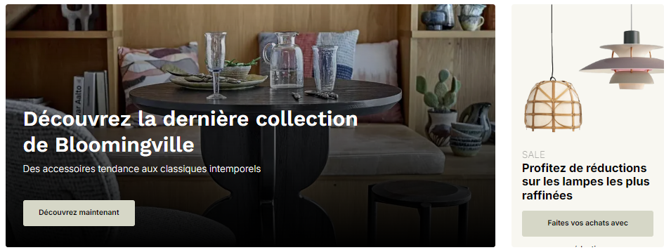 Living and Company et son univers dédié à l’ameublement et à la décoration