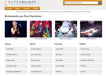 SuperBillets : La Référence des Billets de Spectacles
