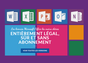 licentie promo : licences Microsoft Office et Windows à prix réduits